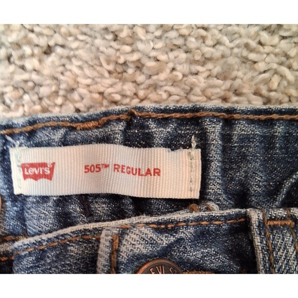 Levi Jeans Adjustable Waist Unisex Size 5 (4-5 Yr Old) - Picture 3 of 13